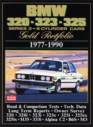 BMW 320-323-325 - 6 Cyl Gold Portfolio 1977-90