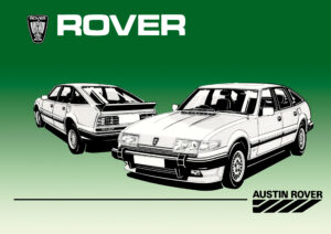 Rover Vitesse Van Plas Vp Efi Handbook Sd1