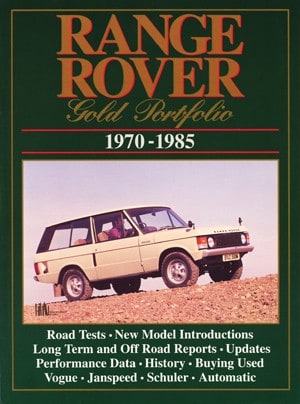 Range Rover Gold Portfolio 1970-85