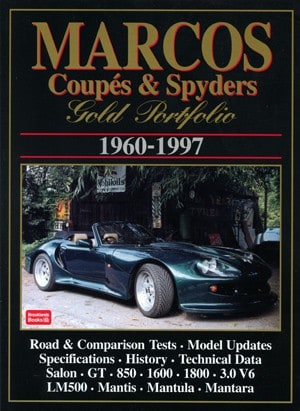 Marcos Coupe and Spyders Gold Portfolio 1960-97