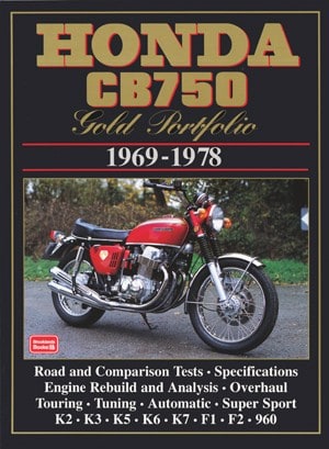 Honda CB750 Gold Portfolio 1969-78
