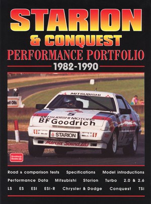 Starion and Conquest Performance Portfolio 82-90