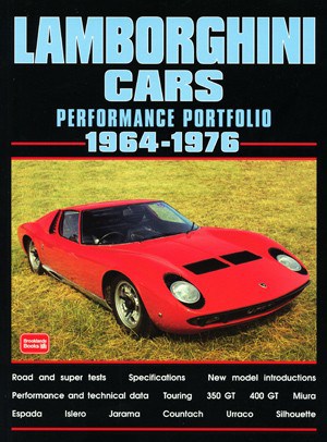 Lamborghini Cars Performance Portfolio 1964-76