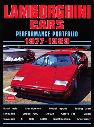 Lamborghini Cars Performance Portfolio 1977-89