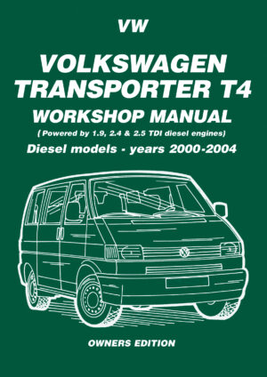 VW Transporter T4 Diesel Wme 2000-2004