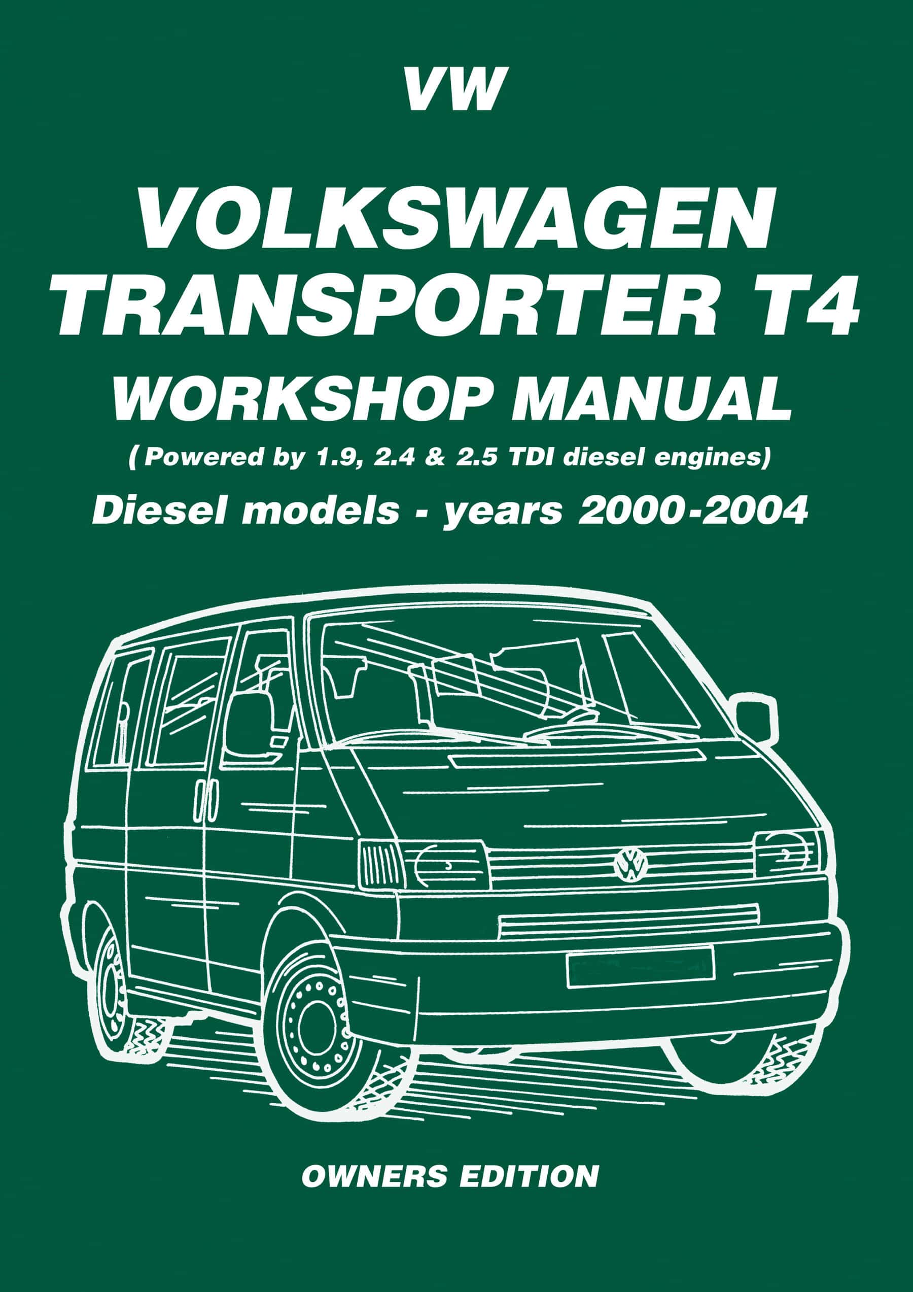 VW Transporter T4 Diesel Wme 2000-2004