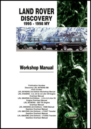 Land Rover Discovery 1995-98 My Workshop Manual