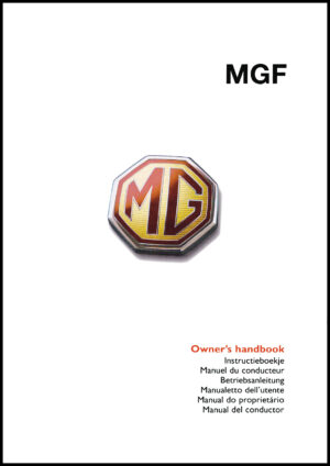MGF Owner's Handbook