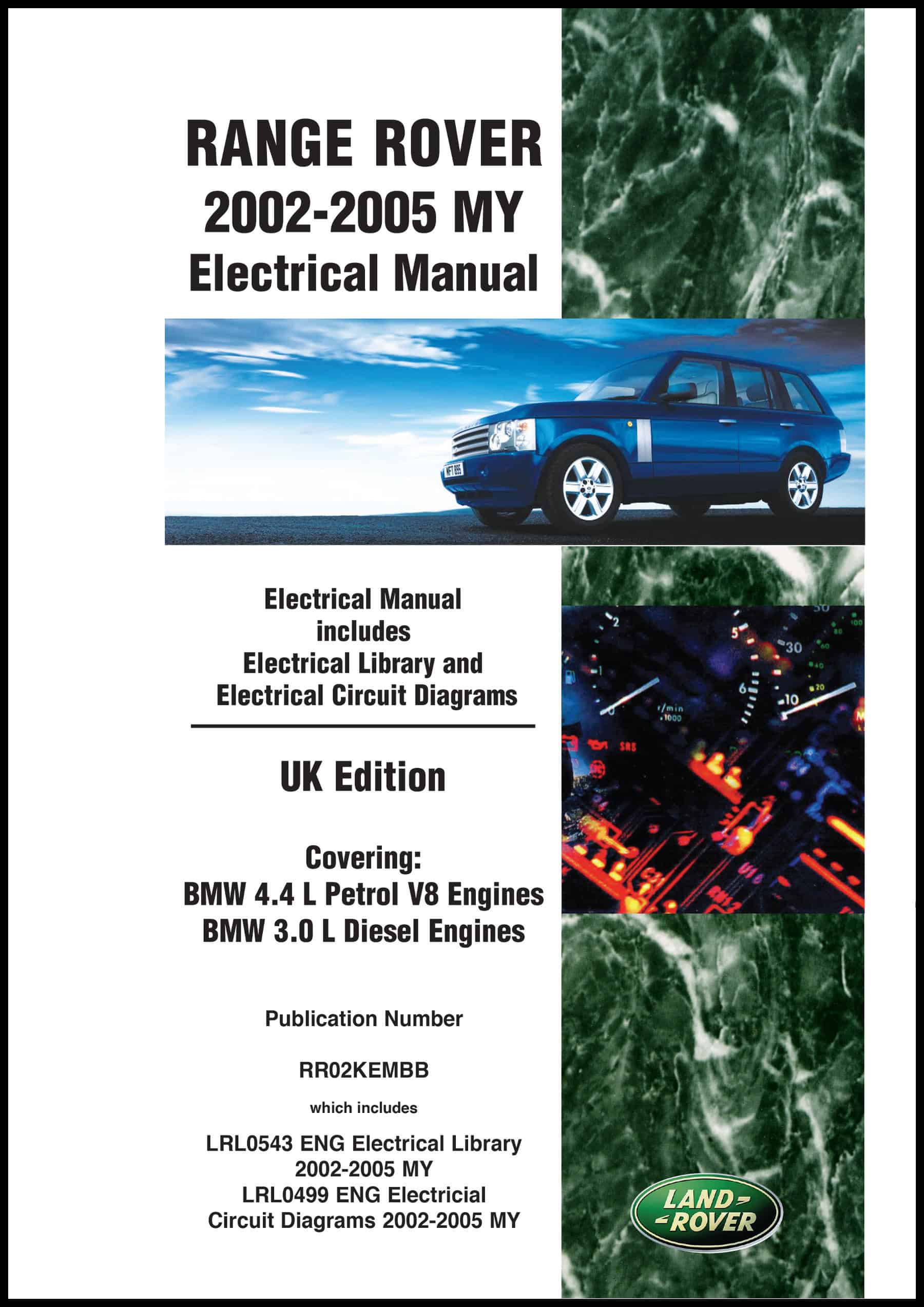 Range Rover 2002-05 My Elec. Man. Uk Ed