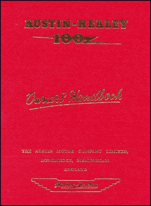 Austin-Healey 100 Owners Handbook