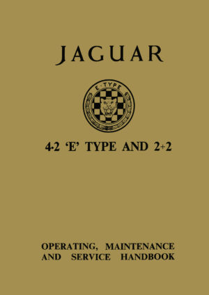 Jaguar E-Type Series 1, 4.2, 2+2 Handbook