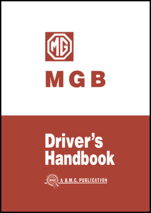 MG MGB Tourer Drivers Handbook