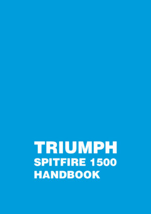 Triumph Spitfire 1500 Owners Handbk