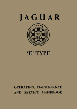 Jaguar E-Type 3.8 Handbook