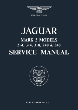 Jaguar Mark 2 Models Service Manual