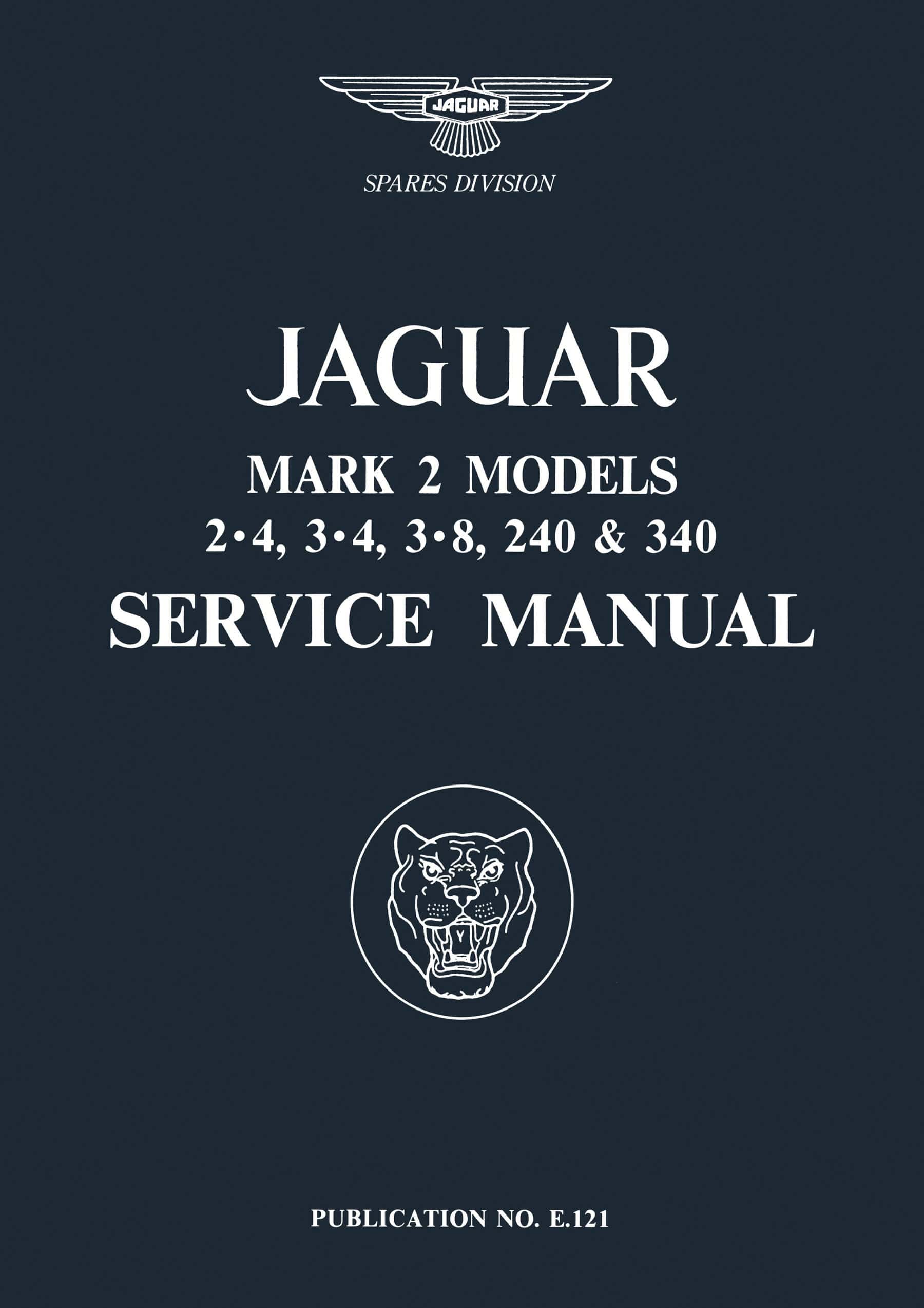 Jaguar Mark 2 Models Service Manual