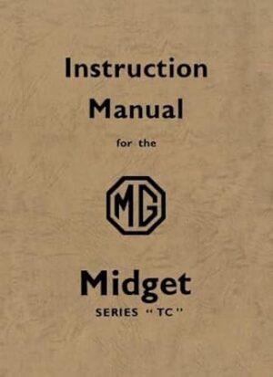 MG Midget TC Instruction Manual