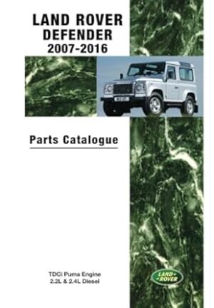 Land Rover Defender Parts Catalogue 2007-2016