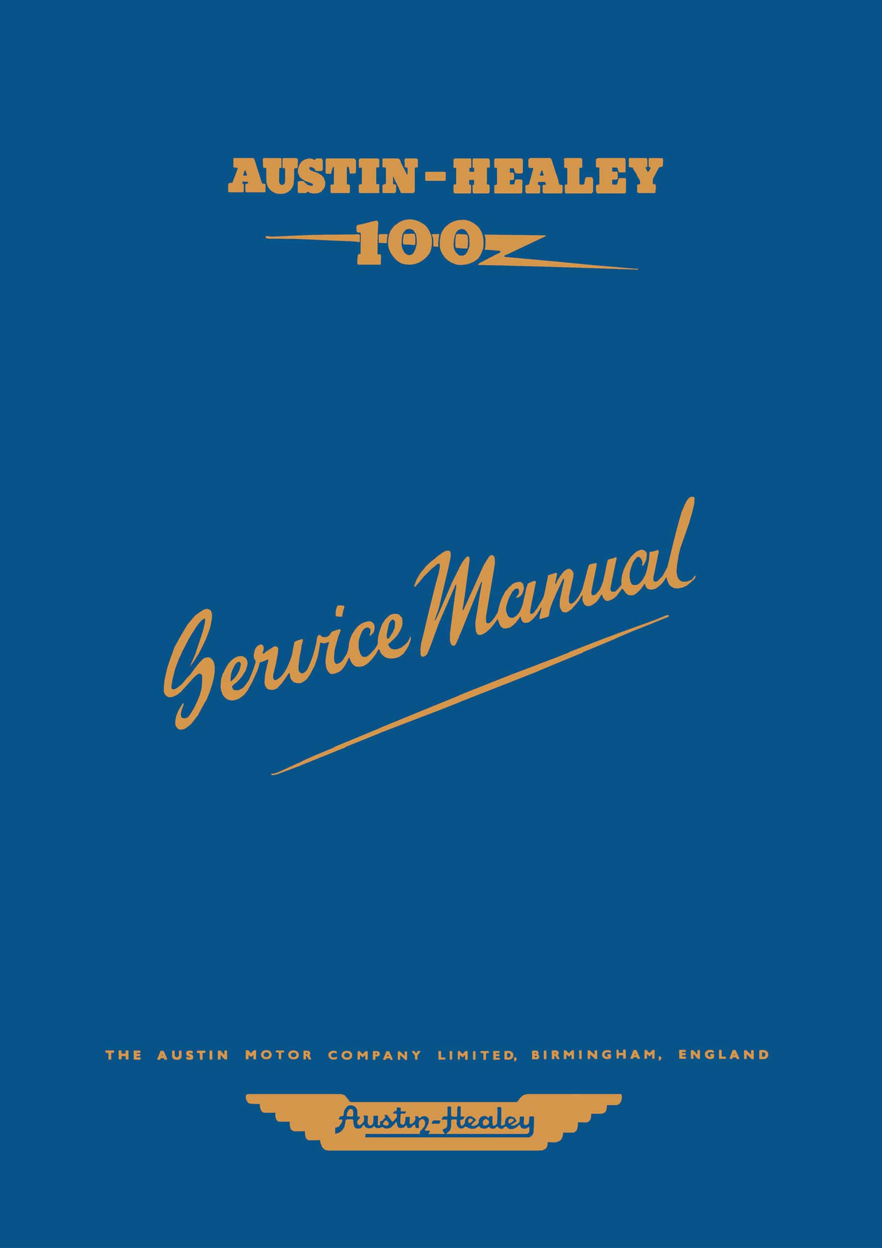 Austin-Healey 100 Workshop Manual