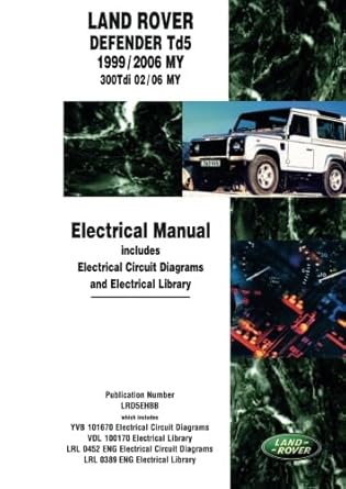 Land Rover Defender Td5/300 Elec Man 99-06