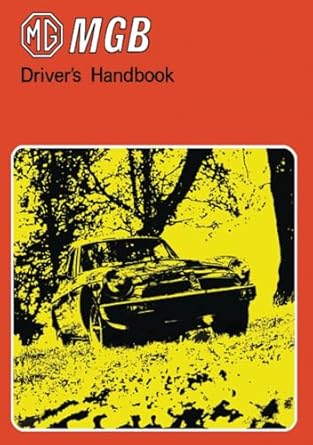 MG MGB Tourer Drivers Handbook (Us 75)