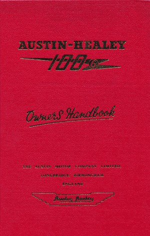 Austin-Healey 100/6 Owners Handbook