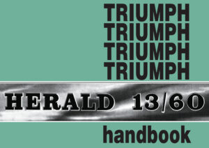 Triumph Herald 13/60 Handbook