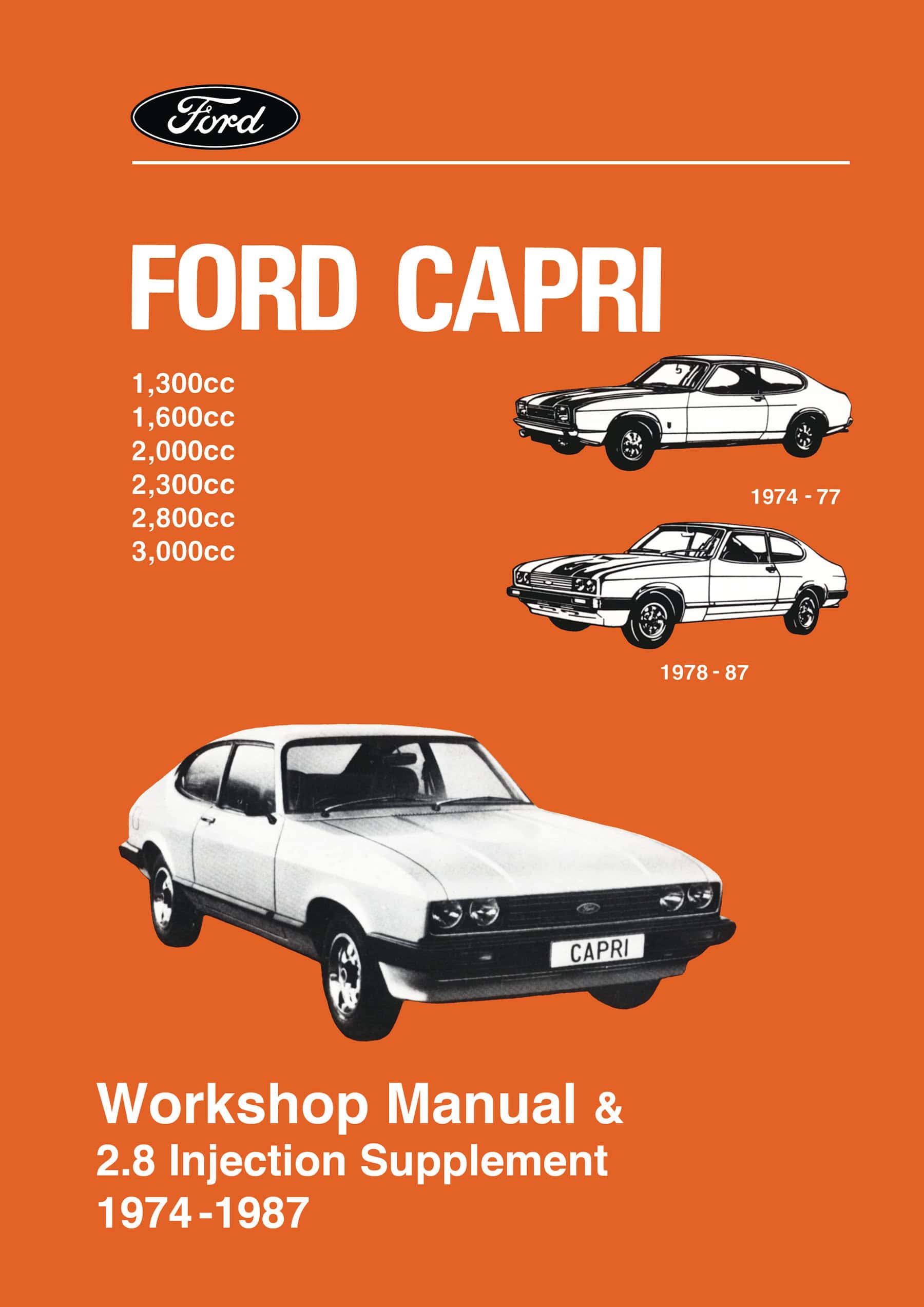 ford capri workshop manual