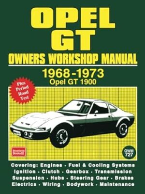 Opel GT Owners Workshop Manual