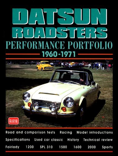 Datsun Roadsters Performance Portfolio 1960-71