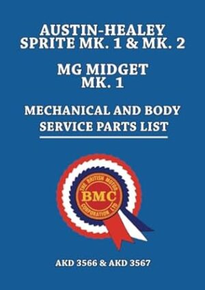 Austin-Healey Mks I and II and Midg- Part Cat.