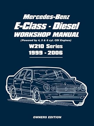 Mercedes-Benz E Class Diesel W210 Wme 99-06
