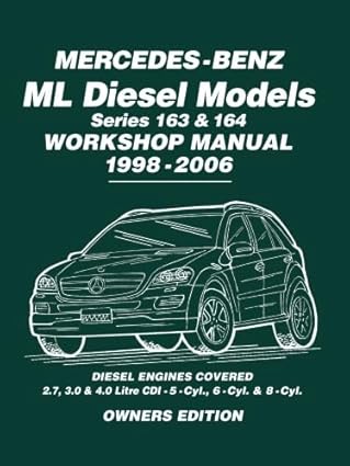 Mercedes-Benz ML Diesel Ser 163/164 98-06 Wme