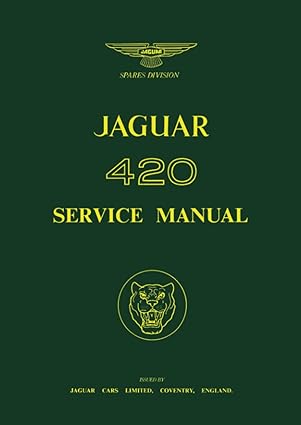 Jaguar 420 Service Manual
