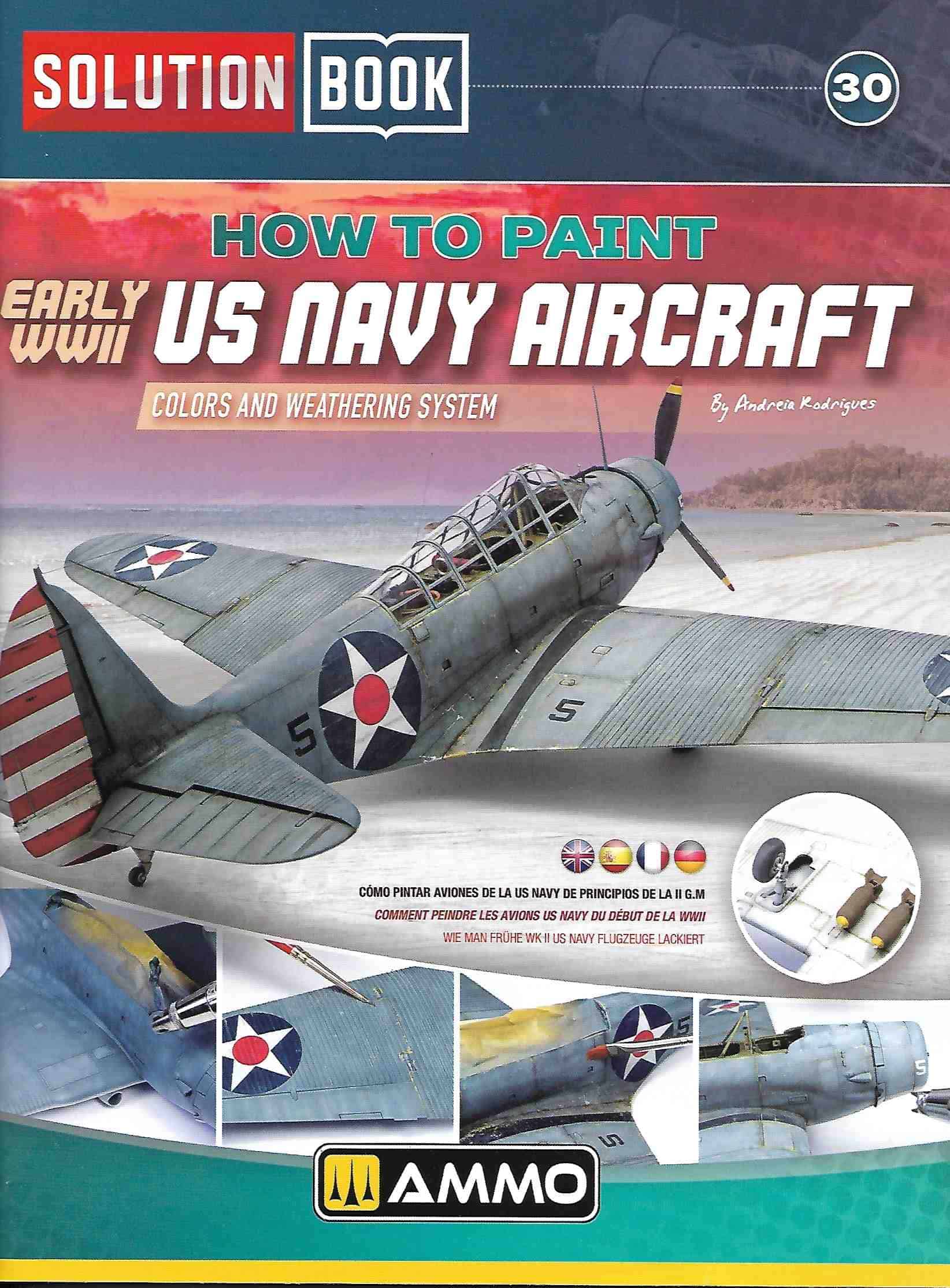 Solution Book 30. How to Paint Early WWII US Navy Aircraft AMIG 6534