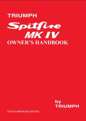Triumph Mk 4 Owners Handbook US edition