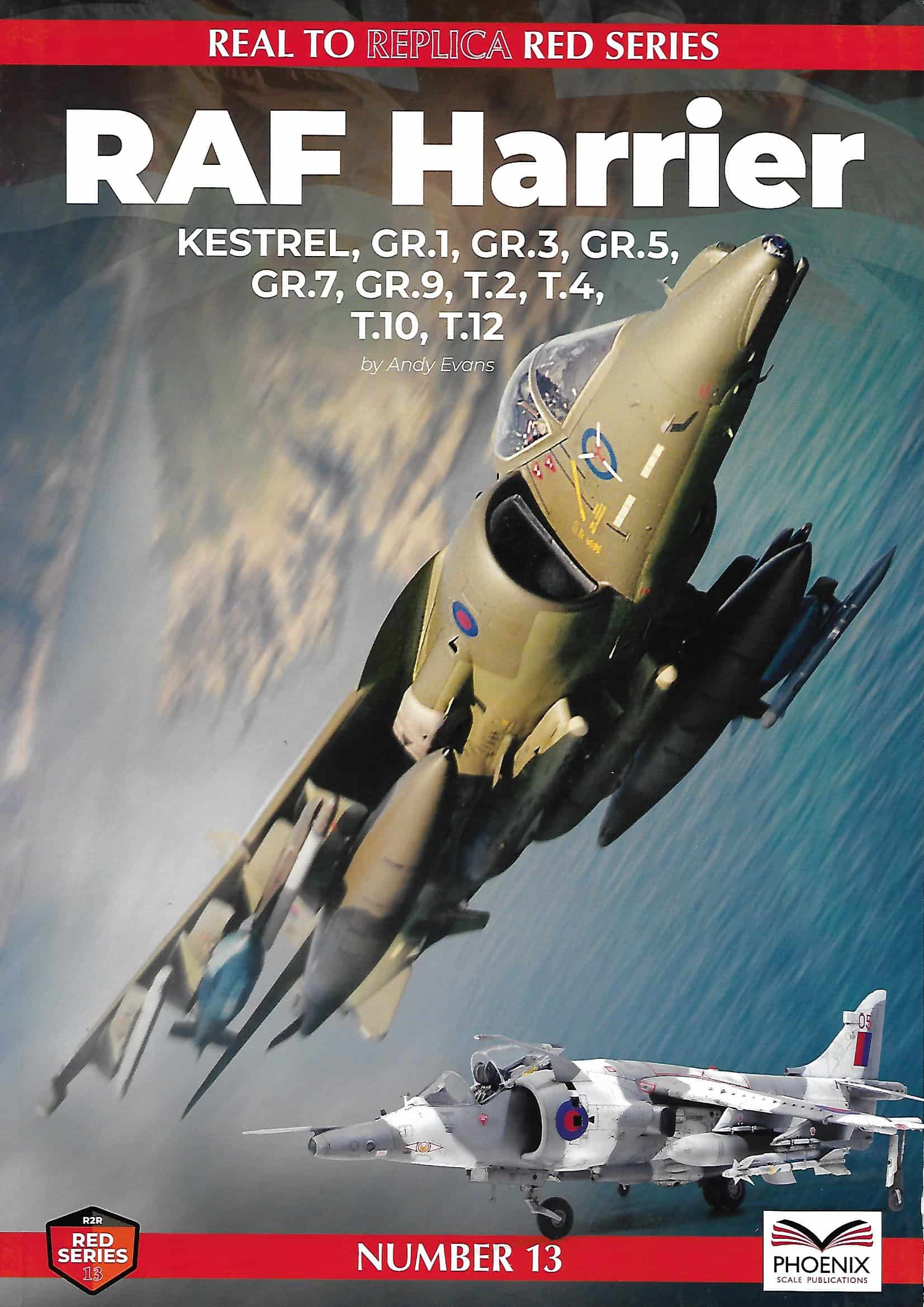Real to Replica Red Series 13. RAF Harrier