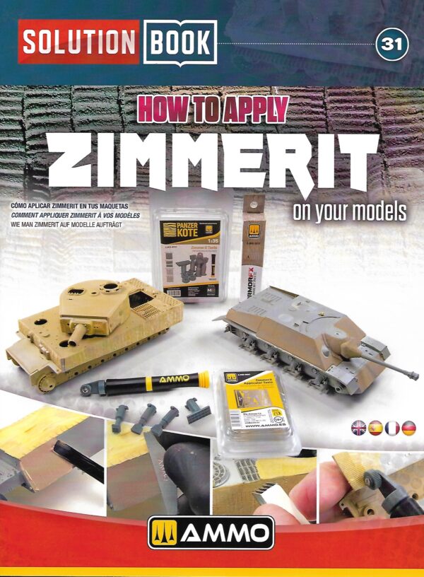 Solution Book 31. How to Apply Zimmerit on your Models (AMIG 6606 ...