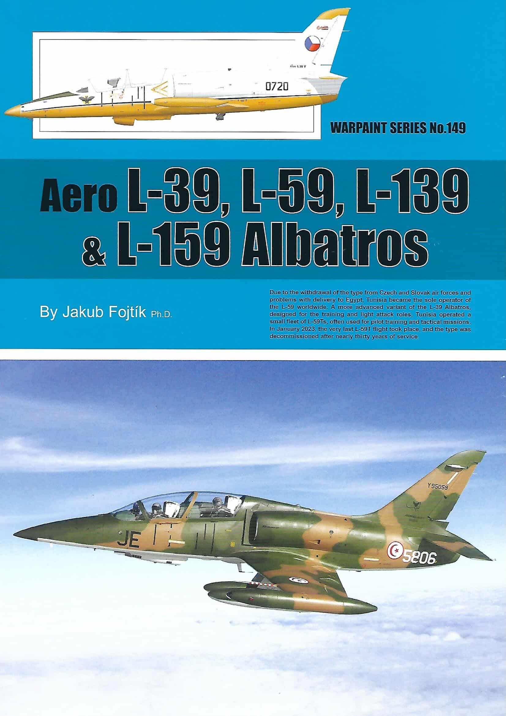 Warpaint 149. Aero L-39,L-59,L-139 and L-159 Albatros