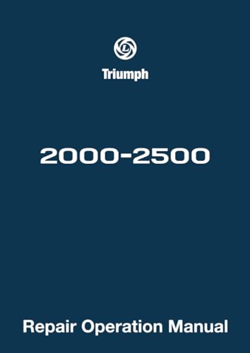 Triumph 2000�2500 Repair Operation Manual