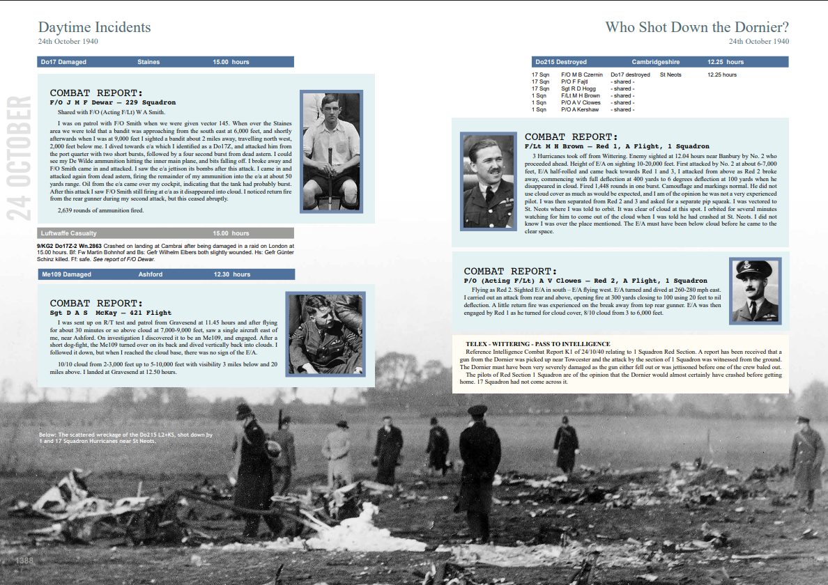 AVAILABLE ON PRE ORDER Battle of Britain Combat Archive Volume 20 - Image 4