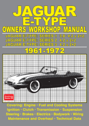 Jaguar E-Type Owners Workshop Manual 1961-1972
