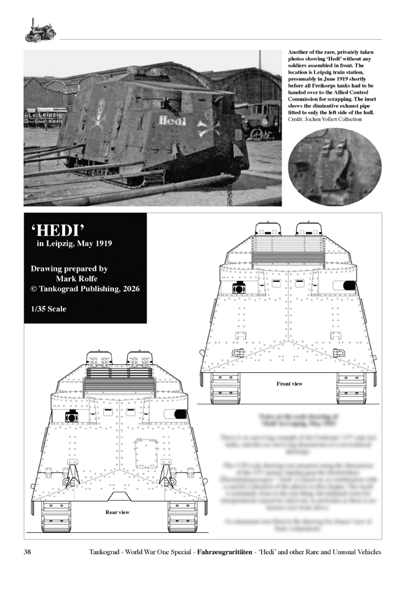 World War One Special 1016.Fahrzeugraritäten 'Hedi' and other Rare and Unusual Vehicles ( Pre Order  -Available September ) - Image 2