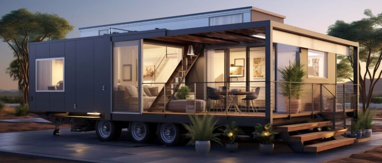 Casas móviles con ruedas