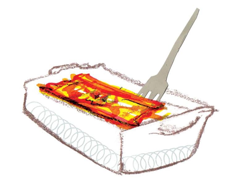 casserole dish illustration