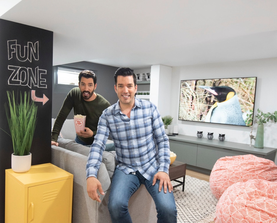 drew and jonathan in fun zone