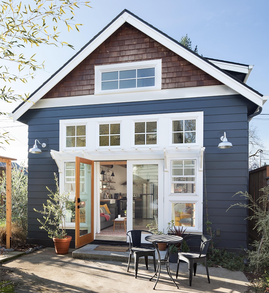 finished garage accessory dwelling unit
