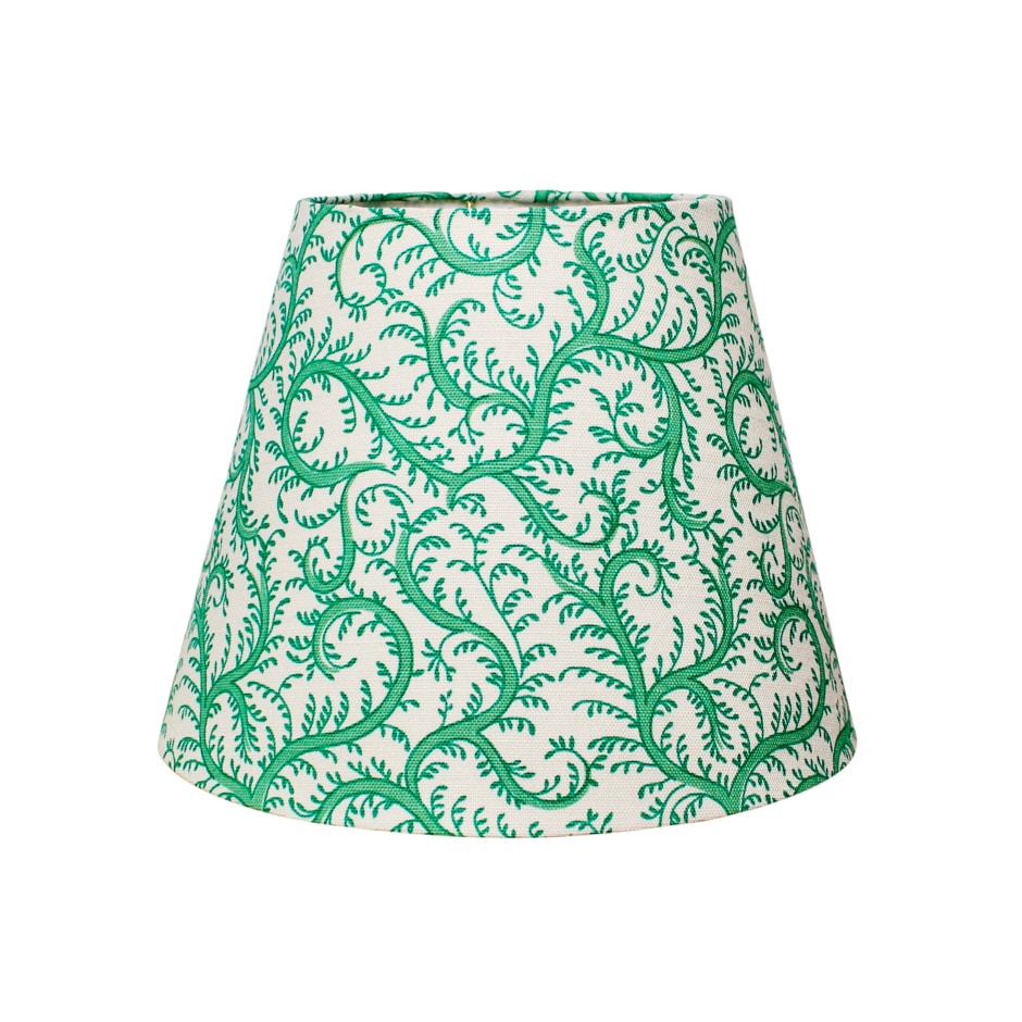 Green Plumbago Vine Lampshade