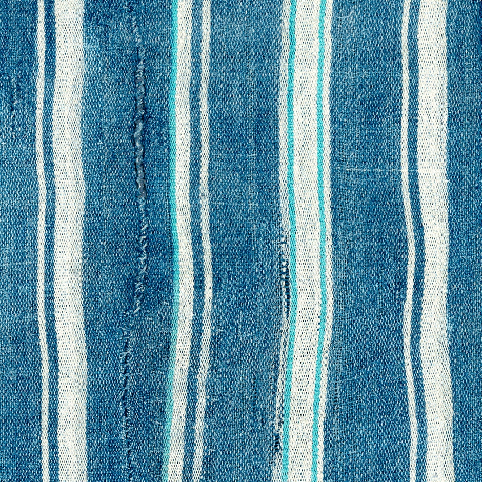 monroe street blue striped wallpaper