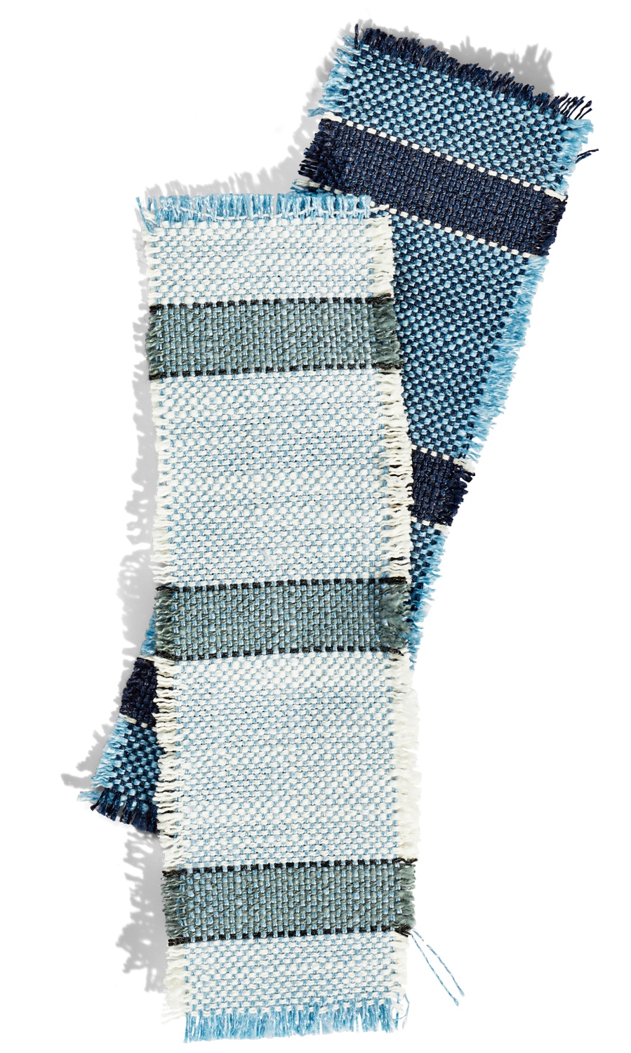 vintage inspired market stripe fabric swatches